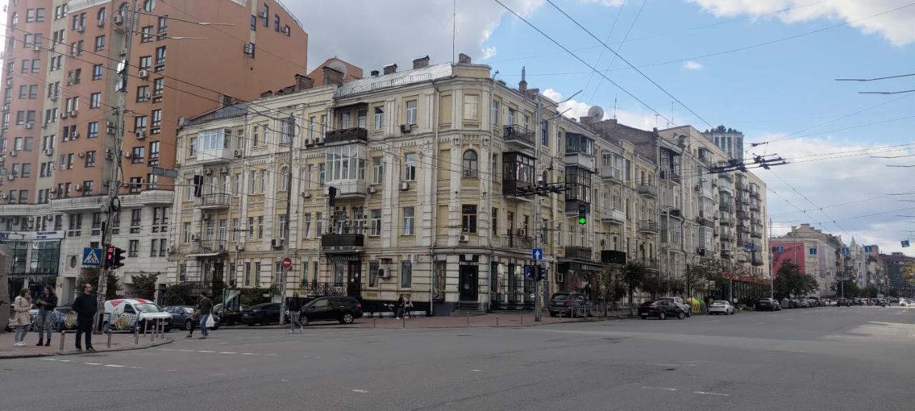 Saksaganskogo Centre Lägenhet Kiev Exteriör bild